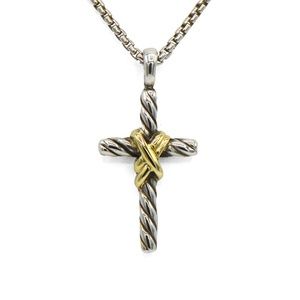 David Yurman X Cross Necklace